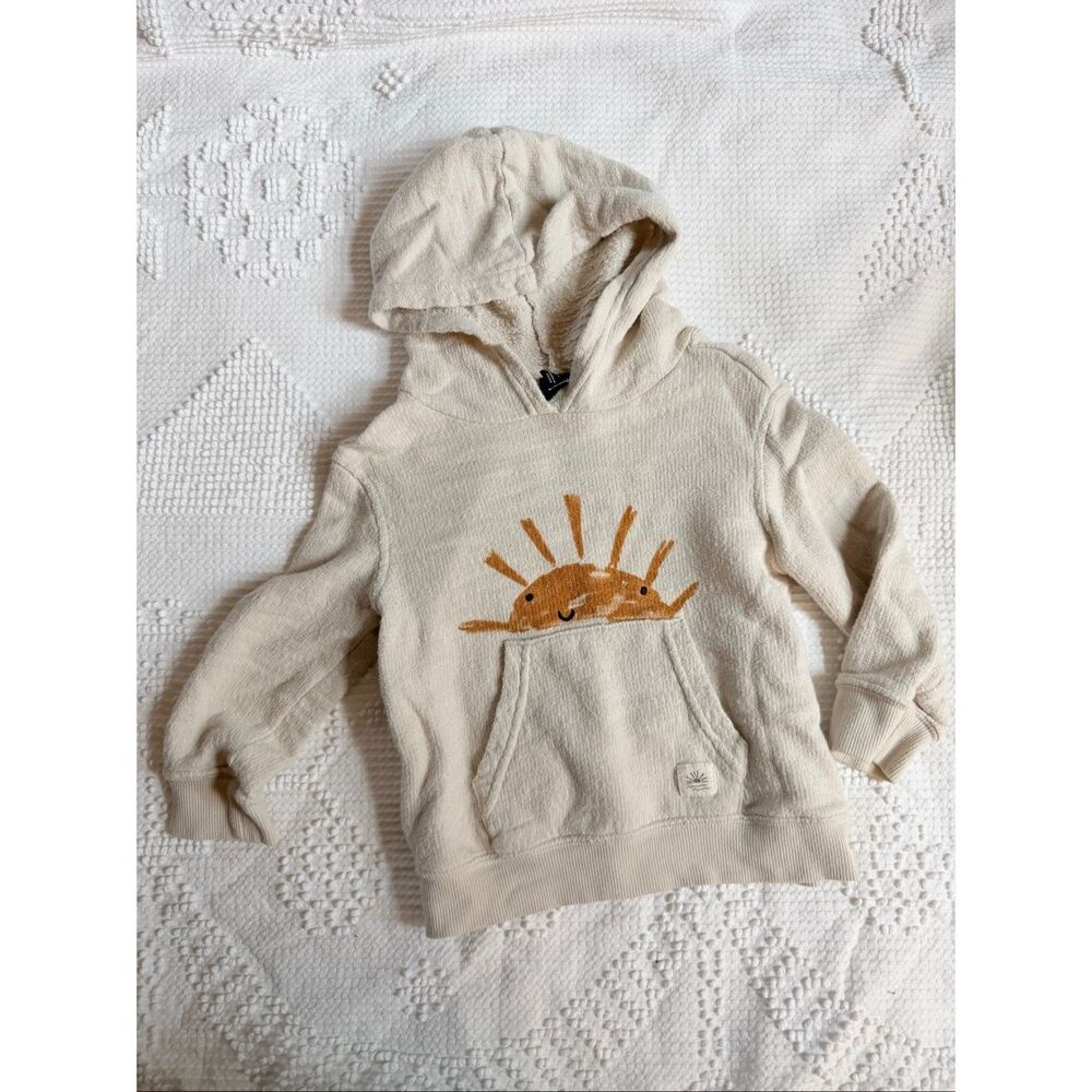 HTF Art Class Sunshine Hoodie 18M Terry Cotton